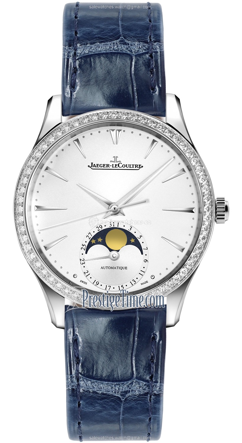 1258401 Jaeger LeCoultre Master Ultra Thin Moon 34mm Ladies Watch 1258401 Jaeger LeCoultre Master Ultra Thin Moon 34mm Ladies Watch